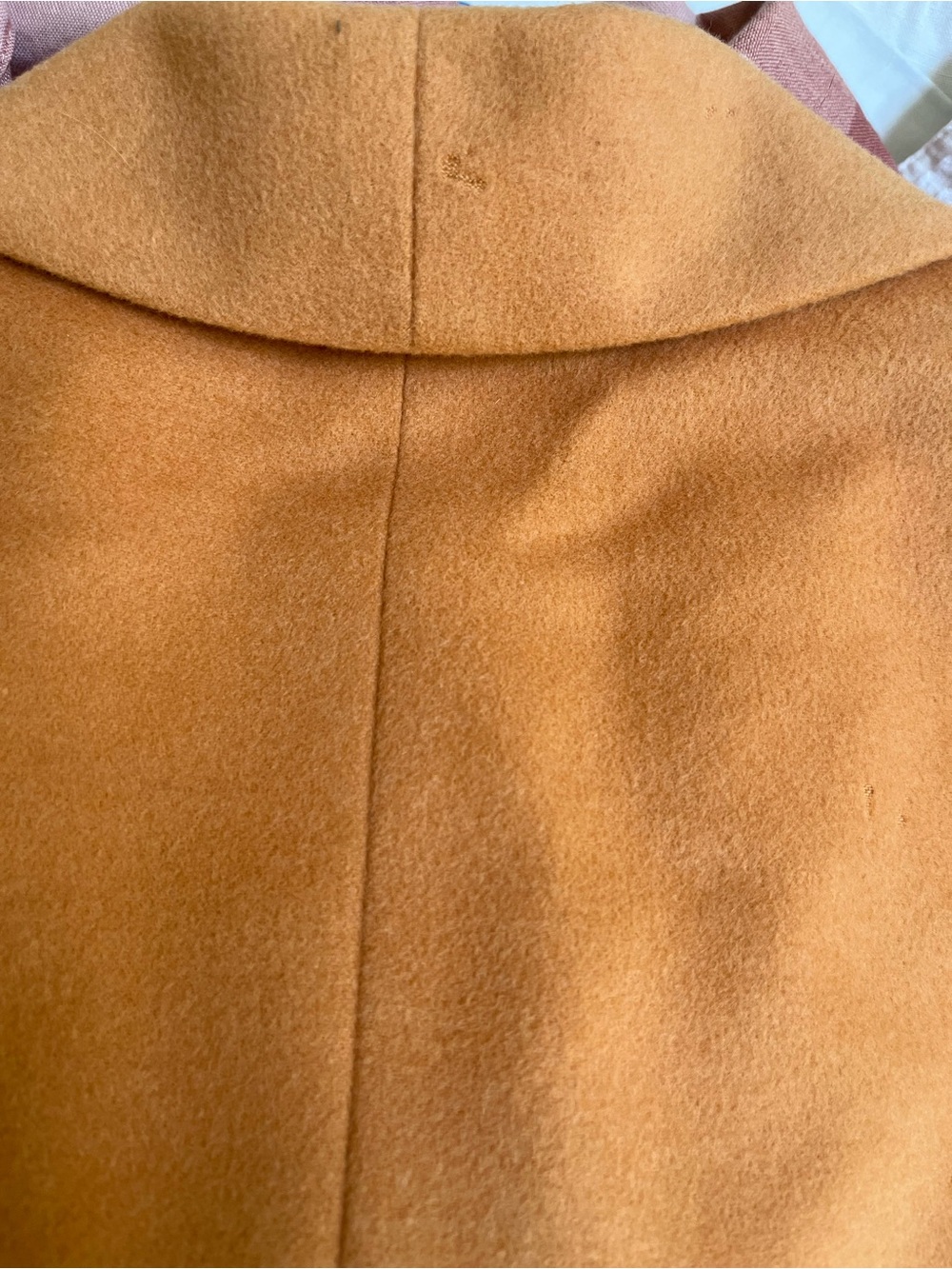 Escada Women's Camel Double-Breasted Blazer - Picture 9 of 9